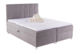 Boxspringbett BORA grau